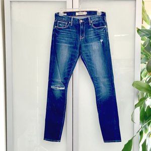 Selvage denim lucky brand Brooke skinny size 2/26